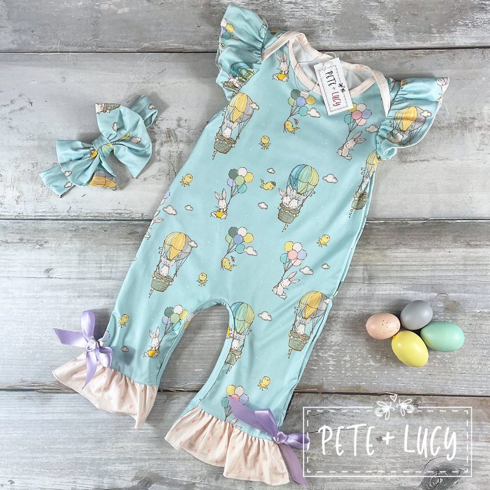 Infant Spring Bunny Romper